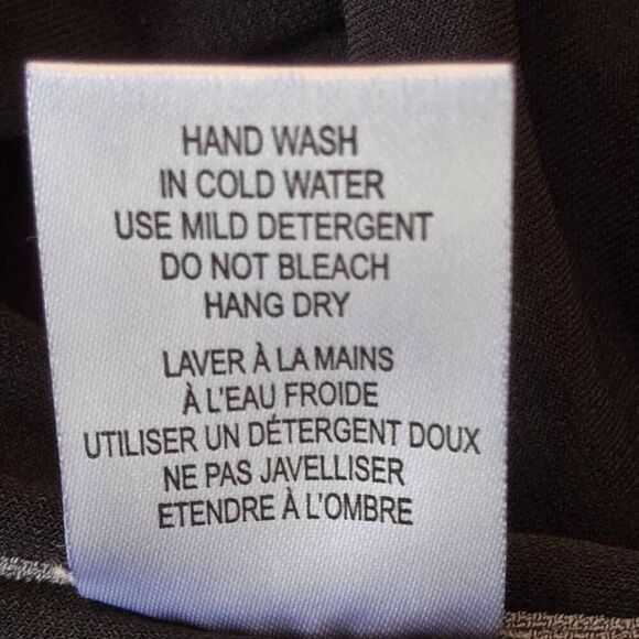 By JJ Womens Quarter Zip Mock Neck Poncho Pullover Top Black Gray Trim One Size - Picture 6 of 9